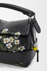 Puzzle 10 William Morris Re-edition Bag In Shiny Calfskin