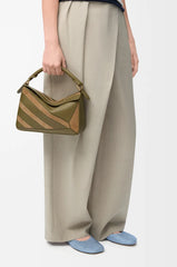 Small Puzzle Bag In Classic Calfskin And Suede