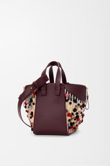 Compact Hammock Bag In Embroidered Textile