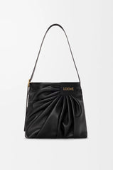 Draped Tote In Mellow Nappa Lambskin