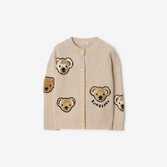 Thomas Bear Wool Cardigan