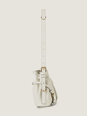 Small Voyou Bucket Bag In Shiny Leather