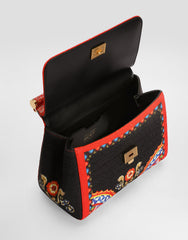 Small Carretto-print Sicily Handbag