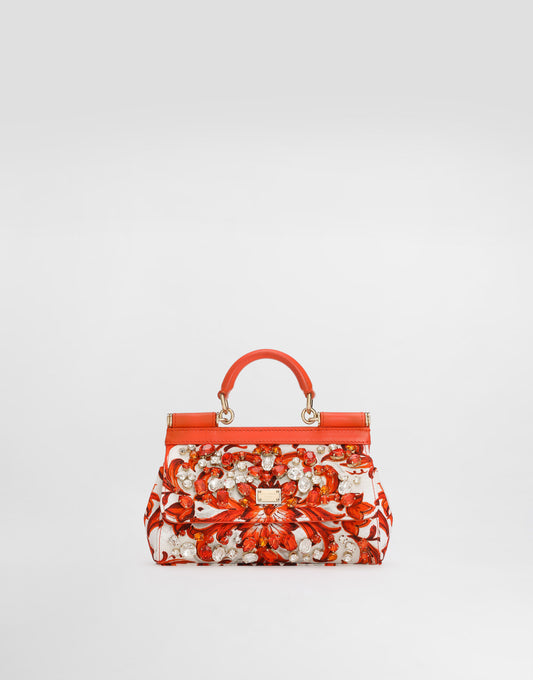 Mini Sicily Handbag With Bezels