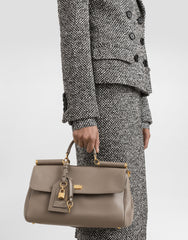 My Sicily Handbag In Plongé Calfskin