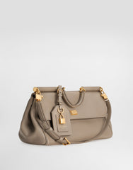 My Sicily Handbag In Plongé Calfskin