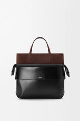 Small Switch Tote In Paper Calf And Suede
