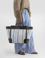 Sicily Striped Jacquard Handbag