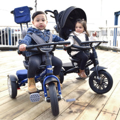 Bentley 6 in 1 Stroller Trike - Sequin Blue