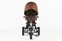 Bentley 6 in 1 Stroller Trike - White Satin / Brown