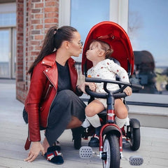 Bentley 6 in 1 Stroller Trike - Dragon Red