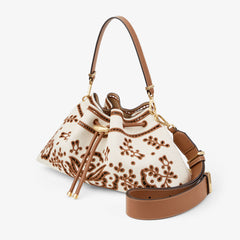 Cinch M Shoulder Bag With Sangallo Embroidery