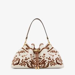 Cinch M Shoulder Bag With Sangallo Embroidery