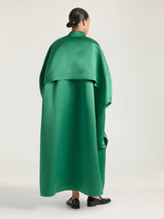 Cocoon Dress In Satin