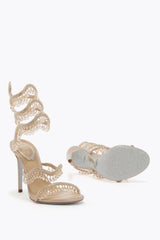 Onda Chandelier Gold Sandal 105