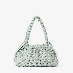 Cinch S Woven Satin Shoulder Bag