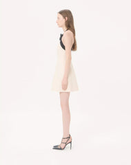 Crepe Couture Short Dress
