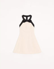 Crepe Couture Short Dress
