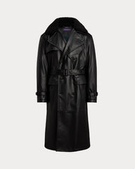 Keating Leather Trench Coat