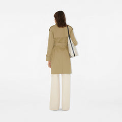 Mid-length Check Collar Castleford Trench Coat