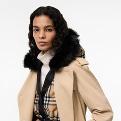 Reversible Check Hooded Gilet