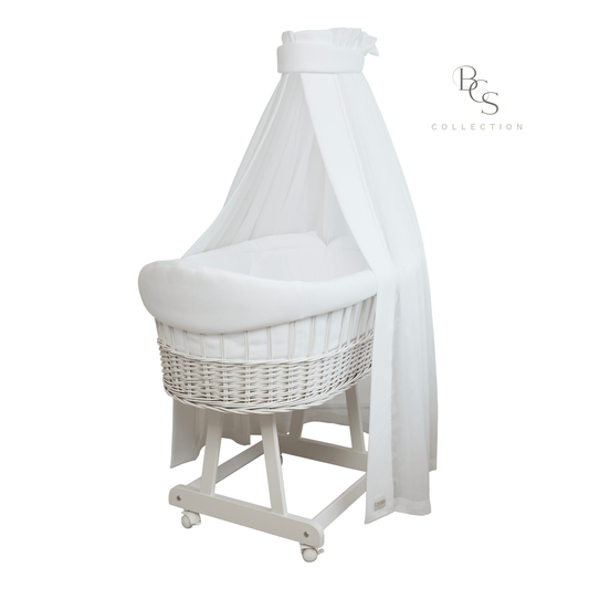 Diamond Pique Classic Crib