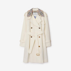 Mid-length Check Collar Castleford Trench Coat