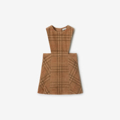 Check Corduroy Dress