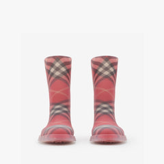 Check Rubber Marsh High Boots