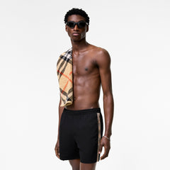 Check Trim Swim Shorts