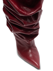 Wedge Thigh-High Boots