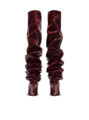 Wedge Thigh-High Boots