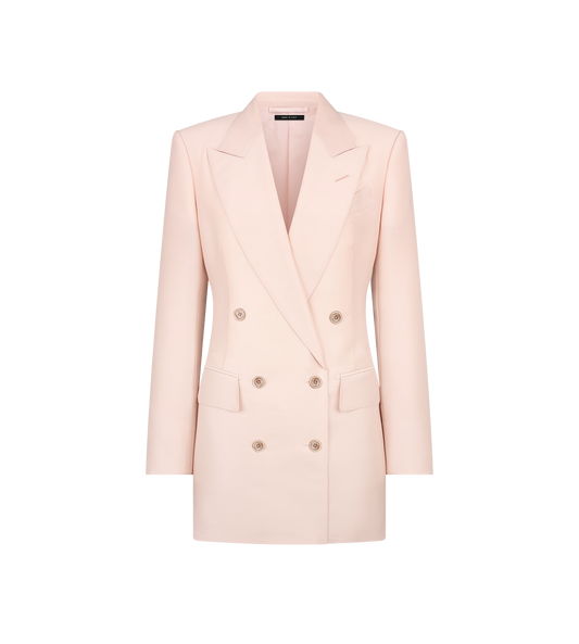 Double Breasted Peak Lapel Jacket