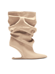No Wedge Suede Ankle Boots