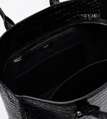 Soft Printed Croc Victor Tote