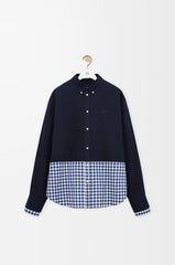 Shirt In Cotton Twill And Poplin