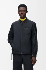 Quilted Jacket In Technical Shell