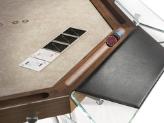Unootto Wood 8 Player Poker Table