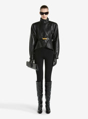 Lambskin signature jacket