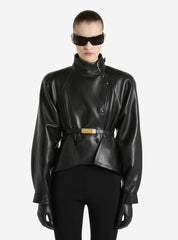 Lambskin signature jacket