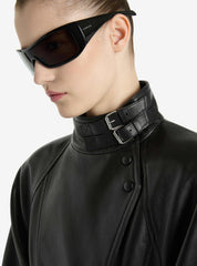 Lambskin signature jacket