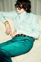 Brass Box Bracelet With Padlocks