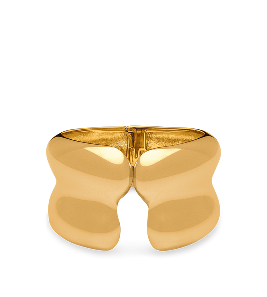 Vintage Gold Brass Liza Cuff
