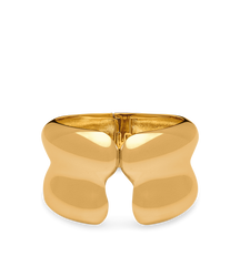 Vintage Gold Brass Liza Cuff