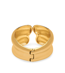 Vintage Gold Brass Liza Cuff