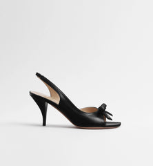 Dior Bow Heeled Slingback Sandal