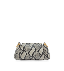 Printed Python Tara Chain Shoulder Bag