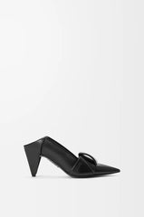 Origami Flap Back Pump In Lambskin