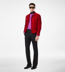 Cashmere Suede Western Jacket