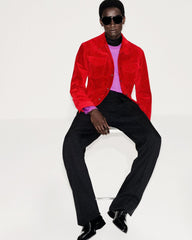 Cashmere Suede Western Jacket